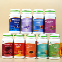 Comprimés de calcium et de vitamine D en marque privée OEM, logo et emballage personnalisés, soutient la densité osseuse, complément alimentaire pour adultes