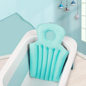Almohada de Baño Elástica Antideslizante de Alta Calidad para Bebés y Adultos, Almohadilla Transpirable para <span class=keywords><strong>Bañera</strong></span>, Soporte Corporal, Alfombrillas de Baño Cómodas - Product Image 2