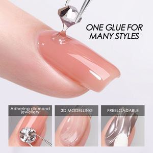 Gel de maltose haute viscosité pour accessoires de nail art avec adhérence durable sur vernis gel UV - Product Image 6