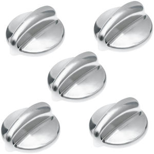 Bouton de commande de cuisinière à gaz en acier inoxydable, type à insertion WB03K10303, pièces durables pour plaque de cuisson - Product Image 1