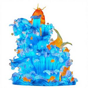 Farol de Seda Chino - Farol Impermeable para Festivales con Luces LED para Diwali y Acción de Gracias, Tamaño y Color Personalizables - Product Image 1