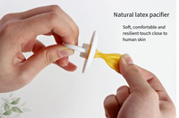 Sucette d'allaitement OEM ODM nouveau design, sans BPA, en PP, ultra douce, avec embout en silicone pour l'alimentation des bébés aux fruits