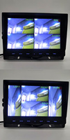Écran LCD TFT 9 pouces pour voiture à 4 canaux, affichage à 4 broches, 12V, 24V, 1024x600p, vente en gros