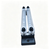 Barre omnibus double à 12 positions, 130A AC 150A DC, barre de distribution d'alimentation pour marine, VR, yacht, camping-car, caravane, camion