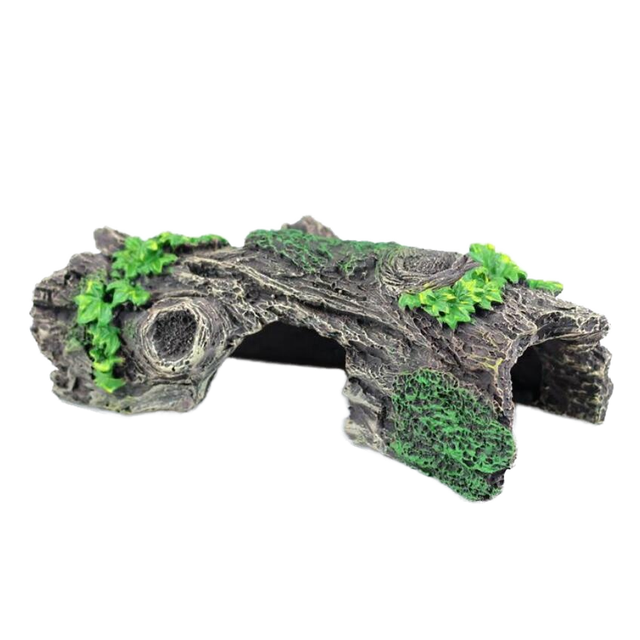 Popular Reptile Friendly Plastic Round Rock Basking Platform Turtle Basking Hideout Box Aquarium Habitat Decor