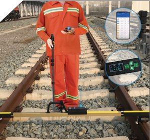 Règle ferroviaire de jauge de voie de jauge de rail à affichage numérique mobile - Product Image 4