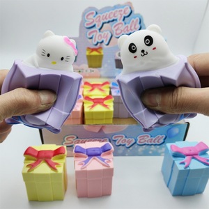 Wholesale Factory Creative Party Squeeze Animal Blind Box <b>cat</b> Panda Pop up Stress Relief <b>Squishy</b> Toys for Kids Boys and Girls - Product Image 3