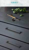 Poignées et Boutons de Meuble GQK Luxe Simple pour Chambre, Salle de Bain, Entrée, Armoire, Tiroir, Cuisine – Or Brossé, Réglables