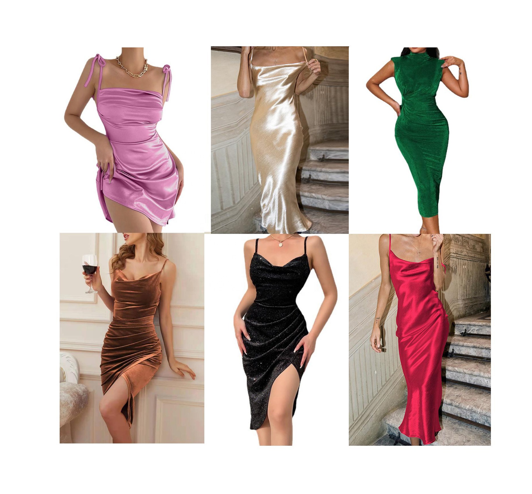 Venta al por mayor vestido verde jade-Compre online los mejores vestido verde  jade lotes de China vestido verde jade a mayoristas | Alibaba.com
