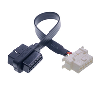 Lector de Códigos OBD AOTAI, Cable de Extensión Divisor de 16 Pines OBD2 Macho a Hembra, Herramientas de Escaneo GPS 12V/24V