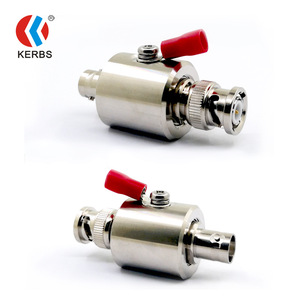 Parafoudre BNC Kerbs 10kA en acier inoxydable pour alimentation d'antenne vidéo - Product Image 1