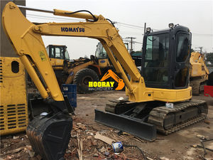 Miniexcavadora Komatsu PC55MR-2 Usada, Fabricada en Japón, 5 Toneladas, Modelo 2018, Motor Incluido, Excavadora de Cadenas, Venta al por Mayor de Repuestos - Product Image 4