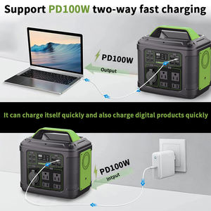 Centrale elettrica portatile 300W per le attività all'aperto di accumulo di energia MPPT per campeggio escursionismo pesca torcia accendisigari - Product Image 2