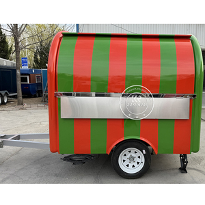 Camion de restauration mobile personnalisé à prix d'usine, camion de restauration mobile pour coupes de fraises et de chocolat, bar à bière, café, remorque - Product Image 1