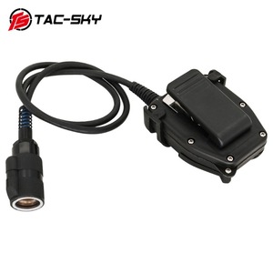 TS TAC-SKY อะแดปเตอร์ PTT ยุทธวิธี PTT 6ขาสำหรับ<span class=keywords><strong>152</strong></span> /<span class=keywords><strong>prc</strong></span> 148 163 walkie-talkie เสมือนโมเดลสำหรับชุดหูฟังรุ่น Civil - Product Image 3