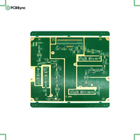 PCB personnalisé RT/duroid 5880 2L 2.20Dk ENIG pour radar Doppler 24 GHz