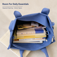 Sac fourre-tout en toile personnalisé avec logo et taille sur mesure, couleur unie, lettres imprimées, sac fourre-tout portable avec bandoulière longue amovible