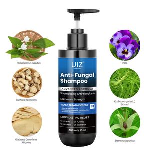 Shampoo antifongique pour le cuir chevelu, traitement <span class=keywords><strong>antipelliculaire</strong></span> à l'acide salicylique, dermatite séborrhéique, folliculite, <span class=keywords><strong>psoriasis</strong></span>, <span class=keywords><strong>shampooing</strong></span> pour cheveux - Product Image 1