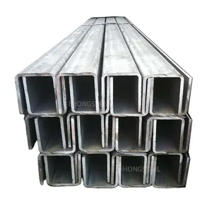 u beam steel channel / u shaped beam galvanized hot cold rolled carbon U iron beam weight size prices