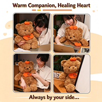 Ours en peluche personnalisés en gros, fabrication de jouets en peluche, rembourrage en coton PP doux, personnalisation de cadeaux d'entreprise, logo