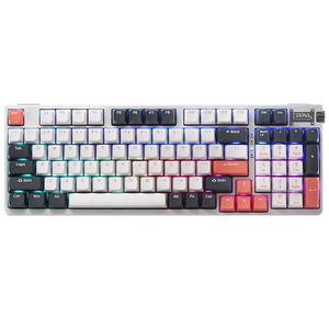 THUNDEROBOT ZERO Crack of Dawn KZ5096 2,4G Teclado mecánico inalámbrico 96 teclas 3 modos RGB Retroiluminación Teclado para juegos - Product Image 1