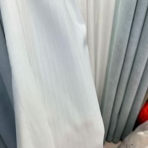 Persianas opacas texturizadas de lino de lujo para sala de estar y dormitorio, nuevas cortinas y persianas para el hogar - Product Image 1