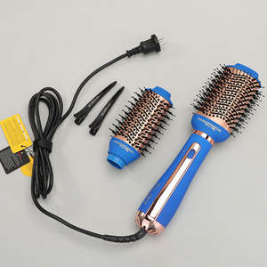 EN-6216 <span class=keywords><strong>Brosse</strong></span> lissante et sèche-<span class=keywords><strong>cheveux</strong></span> électrique professionnelle 2 en 1 <span class=keywords><strong>pour</strong></span> usage domestique, <span class=keywords><strong>pour</strong></span> <span class=keywords><strong>cheveux</strong></span> crépus, <span class=keywords><strong>brosse</strong></span> coiffante à air chaud - Product Image 6