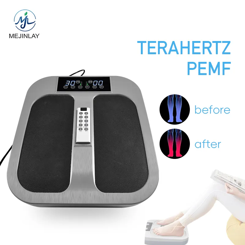 2024 new model PEMF therapy devices PEMF foot massager foot spa terahertz with music connection