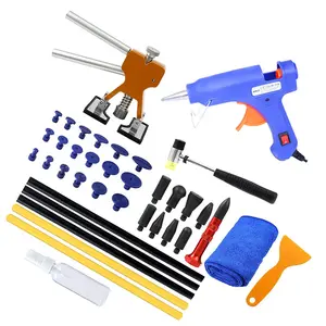Car dent repair tools Dent Repair Kit Car Dent Puller with Glue Puller Tabs Removal Kits for Vehicle Car Auto