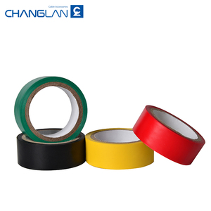 Tùy chỉnh màu đen mềm PVC phim Băng 4173 khả năng chịu nhiệt độ dễ dàng xé dây khai thác băng cho bundling ô tô harnesses - Product Image 4