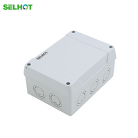 SELHOT usine OEM étanche IP65 mural JK boîte de jonction en plastique PC électronique et boîtier d'instruments avec borne