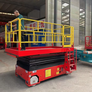 ลิฟต์กรรไกรติดตามตัวตีนตะขาบทำงานได้คล่องตัวความสูงยก8ม. ในพื้นที่จำกัด - Product Image 6