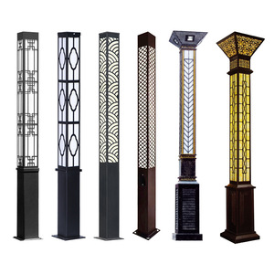 Lámpara Solar LED para Jardín, Columna IP65, Luz Blanca Cálida para Exteriores, Control por Sensor, Aleación de Aluminio, Gran Tamaño, Regulable, Garantía de 10 Años - Product Image 5