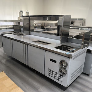 Bubble Tea Shop Counter Design Milk Tea <b>Working</b> <b>Table</b> Equipment Bar - Product Image 2