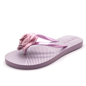 <span class=keywords><strong>Tongs</strong></span> en caoutchouc avec décoration jolie fleur, pour femmes, été, - Product Image 3