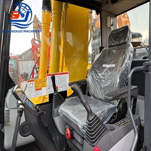 Excavadora de cadenas Komatsu PC200 de 20 toneladas usada con cucharón de excavación y motor incluido - Product Image 4