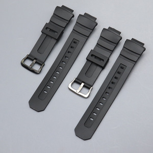 Correa de Repuesto de Silicona para Reloj de 16 mm para Reloj Inteligente <span class=keywords><strong>Casio</strong></span> AW591/590/5230 AWG-M100/101 - Product Image 3