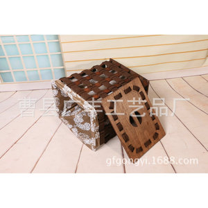 Cesto de lavandería de mimbre rectangular marrón, tipo vertical, para almacenamiento de ropa, Cao County, Shandong, GF 08 - Product Image 2
