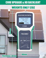 Multimètre Testeur de Tension MPPT 120 V EY1800W à Écran LCD pour Panneaux Solaires Photovoltaïques et Alimentations