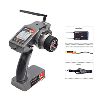 Radiolink RC6GS V3 2.4G 7CH Émetteur RC FHSS Télécommande pour Voiture RC, Bateau, Véhicule à Chenilles, Robot, Suivi de la Tête et FPV