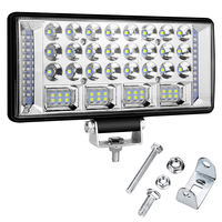 Luces de Trabajo LED de 48W con Certificación CE DXZ para Autos/Camionetas Todoterreno, Lámpara de Conducción DC12-24V, Luz Estroboscópica Roja/Azul de Advertencia, Nuevo Foco