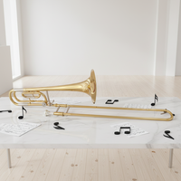 Factory OEM High Quality Professional Brass High Grade BB/F Tone Advanced Tuning Trombone