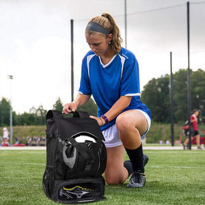 Sac à dos de sport tendance personnalisable en nylon pour étudiants, joueurs de football, de basketball et de volleyball de plage - Product Image 2