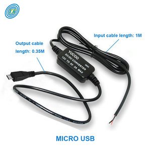 Adaptador <span class=keywords><strong>de</strong></span> Corriente USB para Coche, Regulador <span class=keywords><strong>de</strong></span> Voltaje DC, Reductor <span class=keywords><strong>de</strong></span> 12V a 5V 3A, Convertidor DC-DC Step Down para Cámaras <span class=keywords><strong>de</strong></span> Coche - Product Image 2