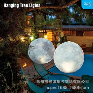 Lampe de jardin sphérique solaire, source de lumière LED, résistante à l'eau, lumière de paysage extérieure, lumière de pelouse, télécommande, boule gonflable - Product Image 5