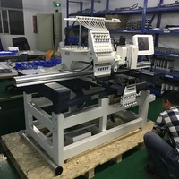 Vente directe d'usine, divers modèles de machines à broder chenille informatisées avec double dispositif, pour la fabrication de sequins enroulés et à franges.