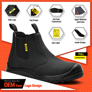Chaussures <span class=keywords><strong>de</strong></span> sécurité anti-électrocution en PU/PU, imperméables et résistantes à l'huile, chaussures <span class=keywords><strong>de</strong></span> travail légères pour hommes - Product Image 5