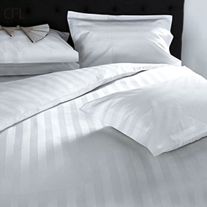 Thanh lịch thoải mái tốt nhất, mềm nhất, coziest tấm bộ-khách sạn chất lượng sang trọng chống nhăn Damask sọ<span class=keywords><strong>c</strong></span> tấm ga trải giường thiết lập, trắng - Product Image 4
