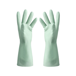 Guantes duraderos e impermeables para lavar platos en la cocina, goma de látex gruesa de 30cm para limpieza, tareas domésticas, lavandería, tareas del hogar - Product Image 5