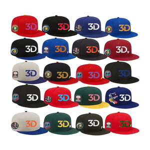 Cappellini da Baseball Regolabili Stile Sportivo Urbano per Uomo, Nuovi Snapback a Due Tonalità, Modello Fifty Fitted - Product Image 4